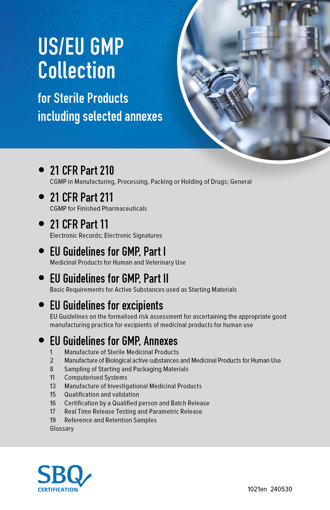 Picture of GMPs for Sterile products